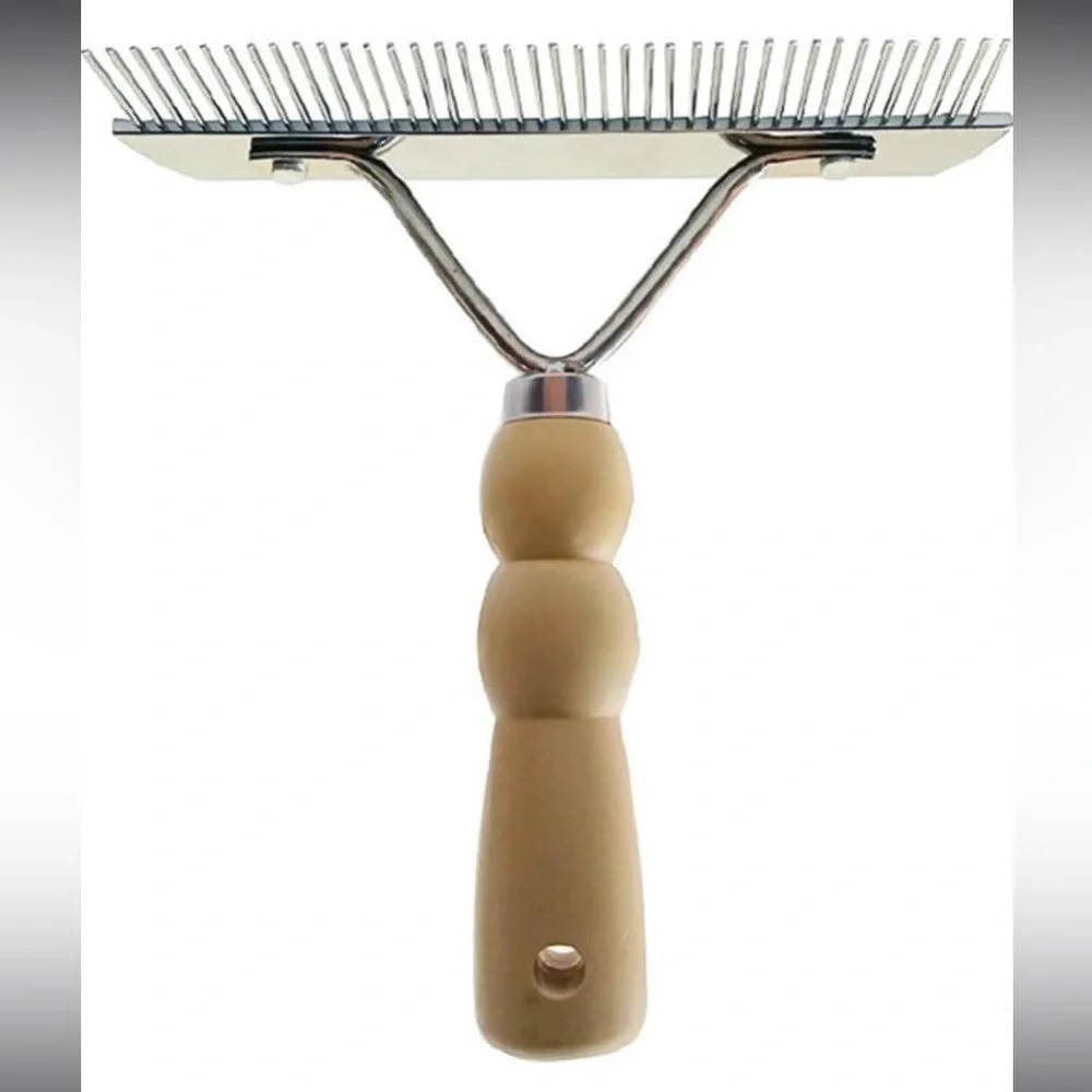 🆕 Deshedding Tool Metal Comb
